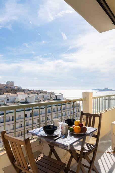 Vue Mer Plage Catalans Vieux Port Clim - 2 Chambres Marseille Exteriör bild