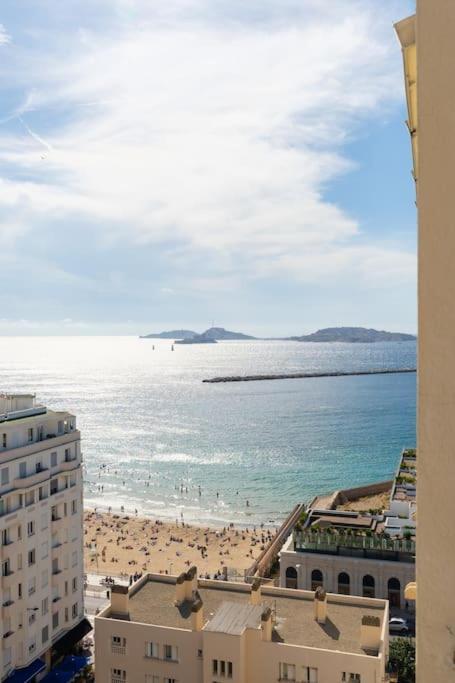 Vue Mer Plage Catalans Vieux Port Clim - 2 Chambres Marseille Exteriör bild