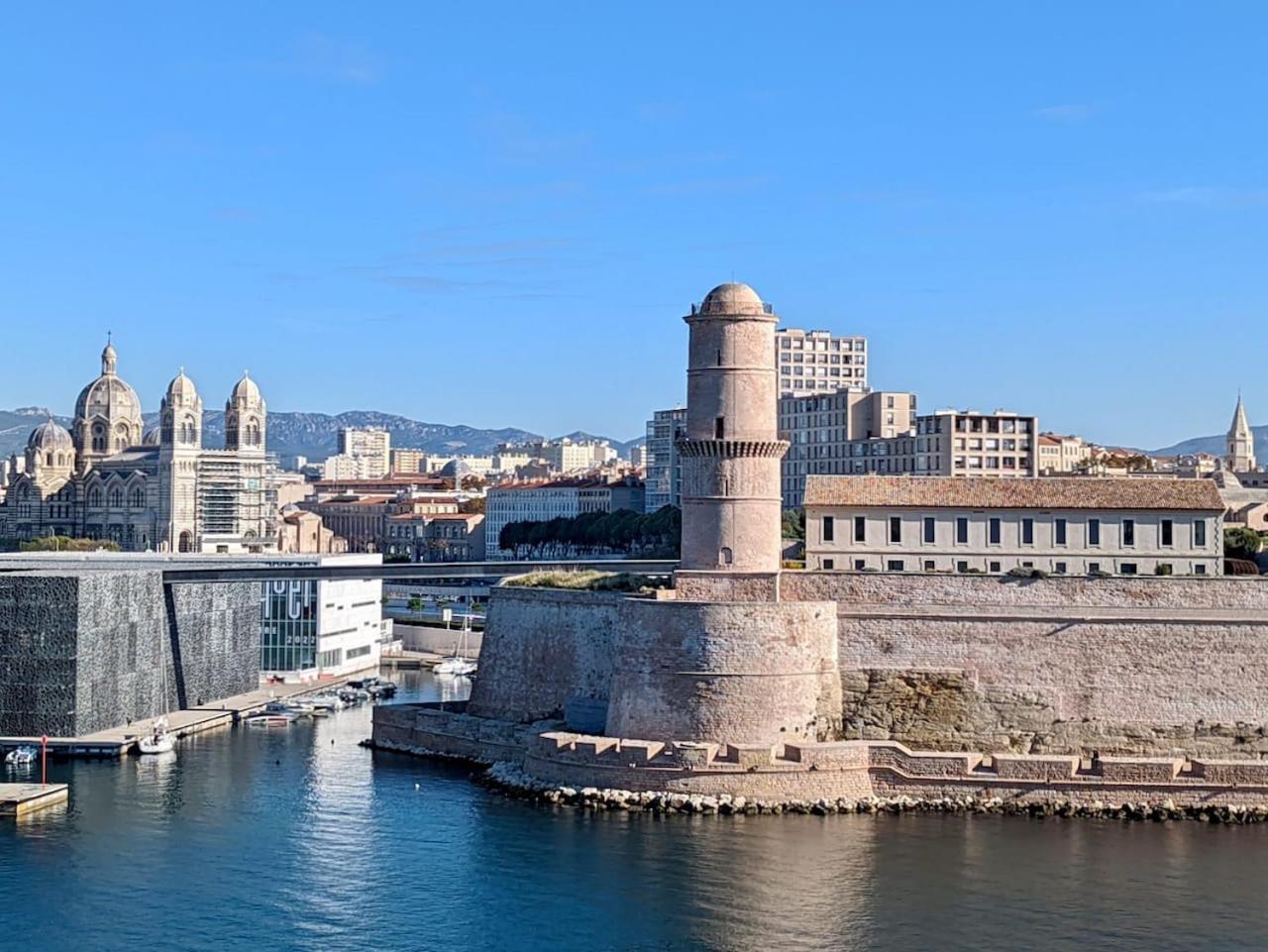 Vue Mer Plage Catalans Vieux Port Clim - 2 Chambres Marseille Exteriör bild