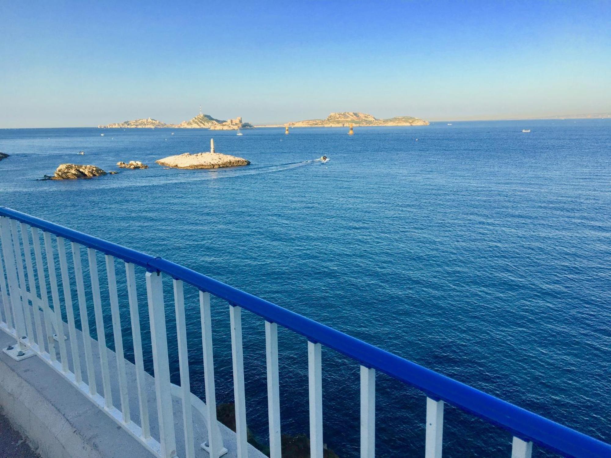 Vue Mer Plage Catalans Vieux Port Clim - 2 Chambres Marseille Exteriör bild