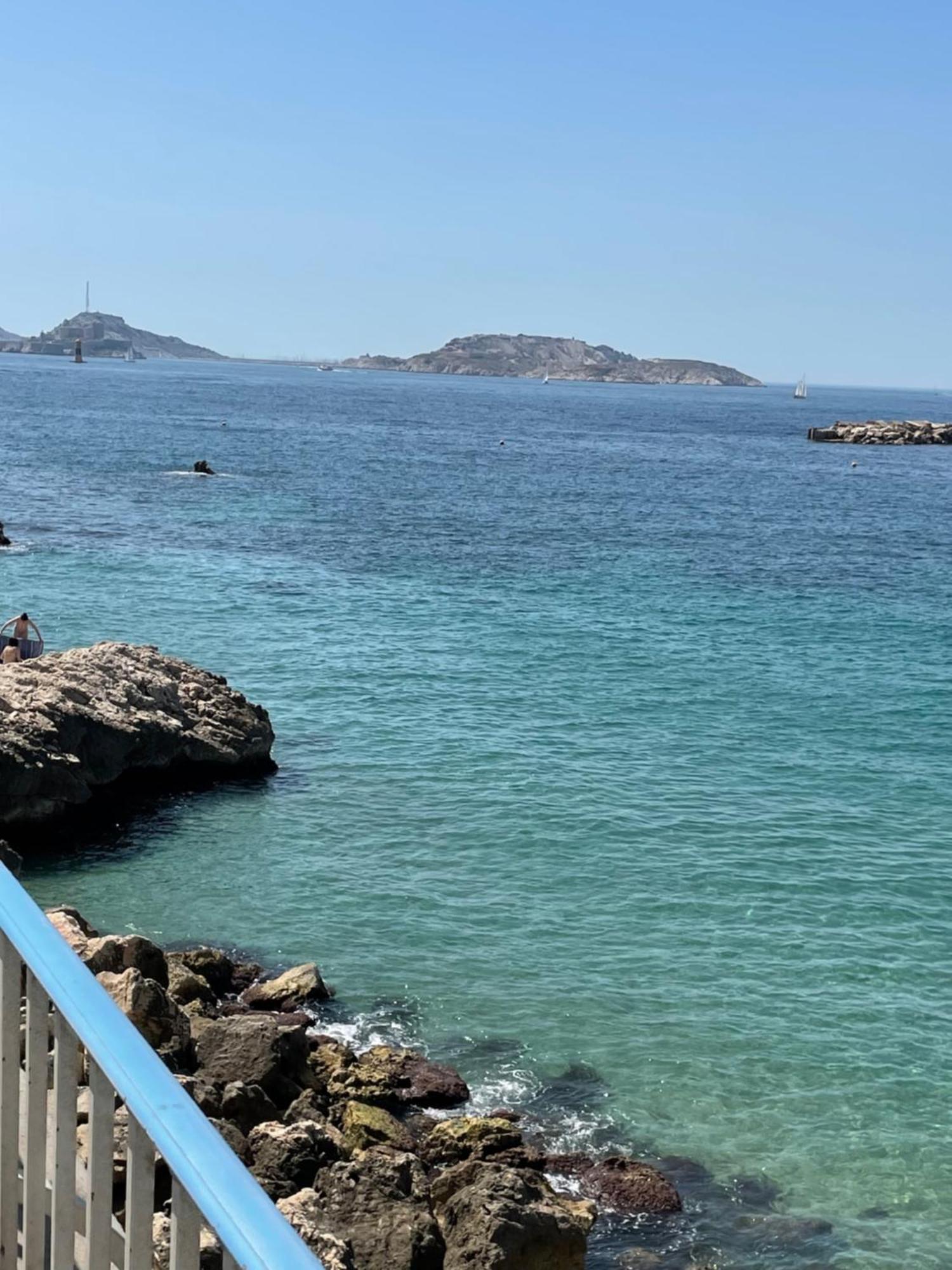 Vue Mer Plage Catalans Vieux Port Clim - 2 Chambres Marseille Exteriör bild