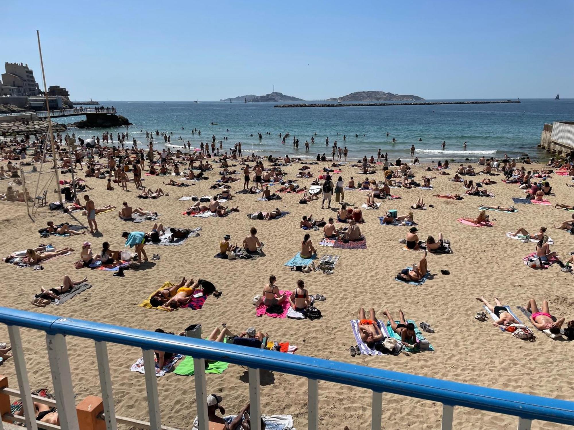 Vue Mer Plage Catalans Vieux Port Clim - 2 Chambres Marseille Exteriör bild